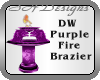 DW Fire Brazier Purple