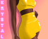 !K! Sexy Yellow Dress RL