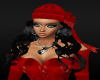 Halima-Red Hat/Black