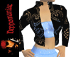 Heart Lace Jacket BLACK