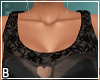 Black Heart Cutout Dress