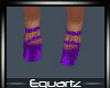 Purple Flower Shoes