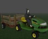 Animated Hayride Cart