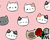 蝶 Cute Cats Background