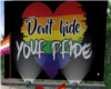Pride sign