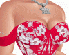 SWETY RED GOWN DRESS