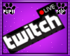 Twitch Live Headsign