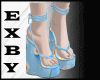 ♪ Sandals Blue Shoes