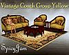 Vintage Sofa Group Yello