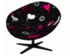 )KB( Skull Cuddle Chair