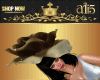 Cleo Black/Rose Hat DRV