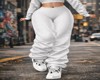 White Stack pants F
