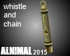 Steampunk Whistle Brass