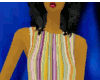 stripe bubbledress