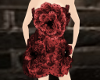 Red Emo Petal Dress