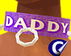 Daddy Purple Leather