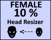 Head Scaler 10%
