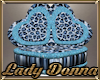 Blue Heart Chair
