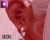 rose earrings