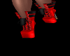 Red Black Boots