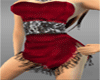 (N) hot red Dance Dress