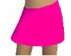 Hot pink mini skirt