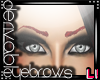 L! Sexy Red Eyebrows