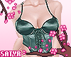 Corset Top Green