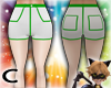 (C) Green/White Rave V1