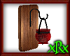 Wall Sconce Wood Red 2