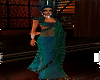 [R] Sea Green Saree