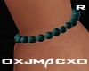 [J] Wrist Beads Blue R