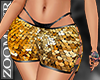 Skirt Gold Sequins RL
