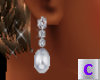 Pearl Diamond Ear Ring
