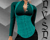 Back Tied Corset-Teal