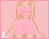 f. simple pink skirt