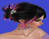 Elegant blk/prpl sparkle