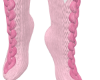 pinku long socks