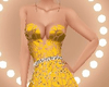 Yellow Lines Gown