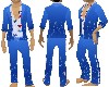 Male Blue Suit