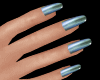 unhas nails prata 