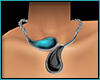 Drop Necklace Aqua