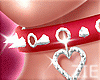 Lovely Goth Choker Red