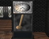 Black Grandfather Clock