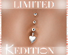 Diamond Belly Piercing