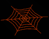 Neon Orange Spiderweb