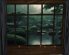 dark rain window + ledge
