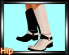 [HB] Boots - Black/White