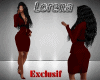 Lorena pumps red