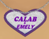 CALEB & EMELY NECKLACE M